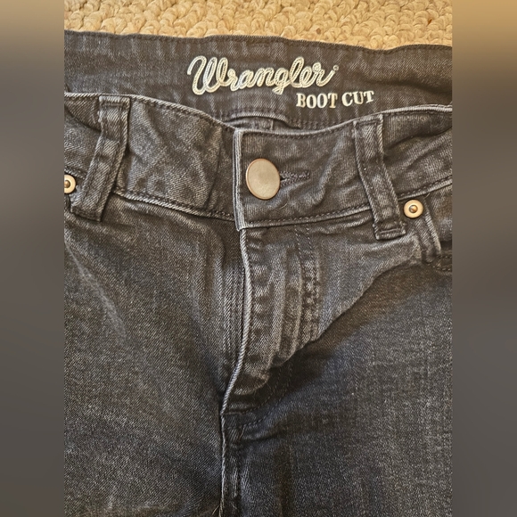Wrangler Women's Black Boot Cut Jeans - Picture 3 of 7